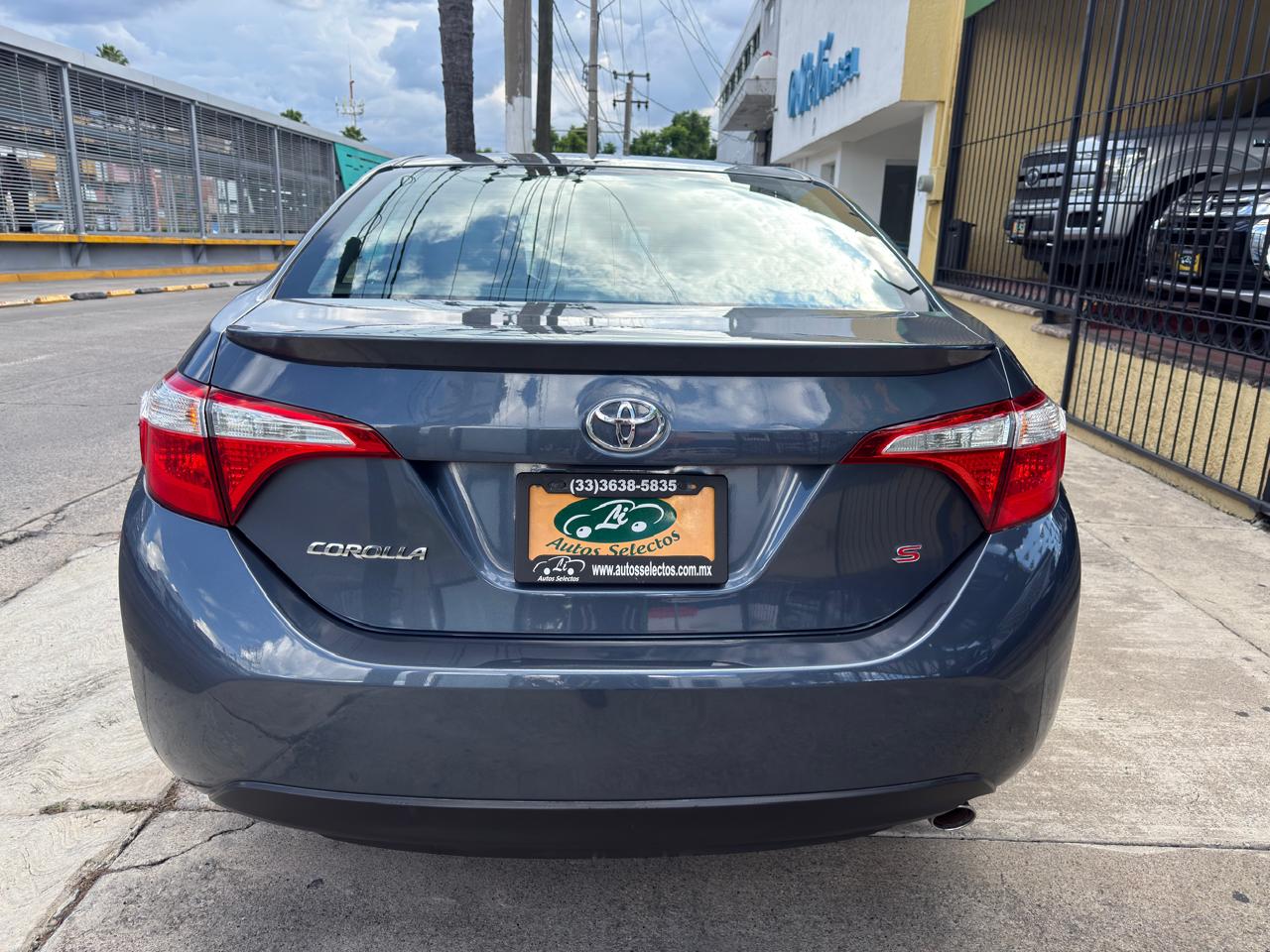 TOYOTA COROLLA S SEDAN TA 2016