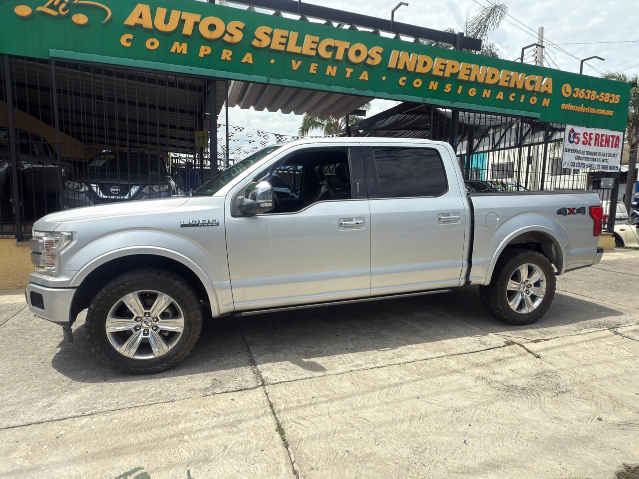 FORD LOBO PLATINUM 4X4 V6 TA DOB CAB 2019
